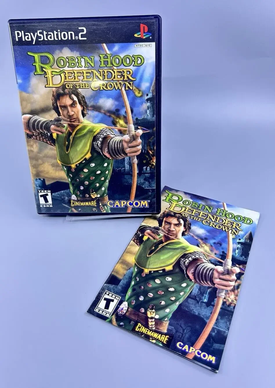 Robin Hood Defender of the Crown COMPLETE Sony PlayStation 2 PS2 Video Game
